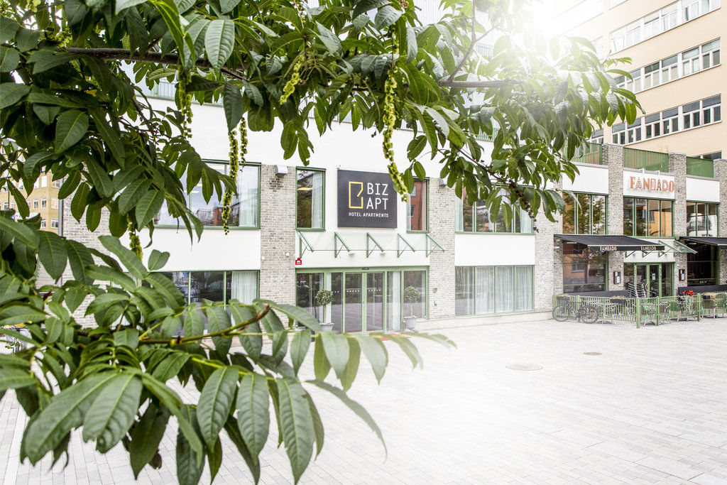 Biz Apartment Hammarby Sjoestad Stockholm Exterior foto